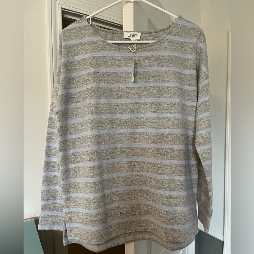 Long sleeve striped shirt